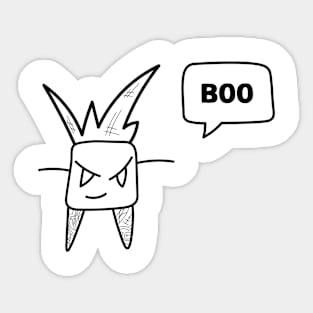 boo Sticker